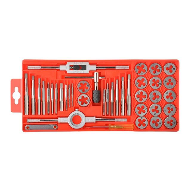 Метчики та плашки INTERTOOL Набор метчиков и плашек 32ед. SD-8040