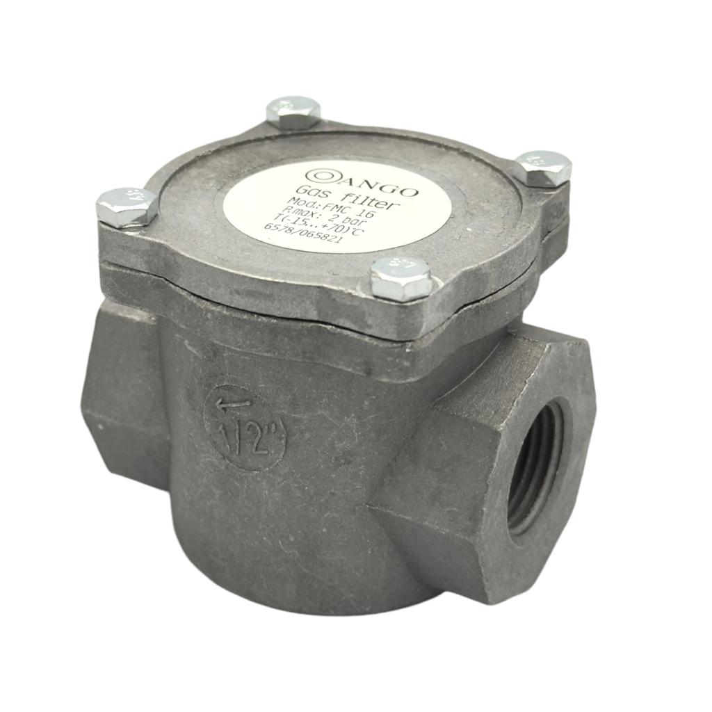 Запорная арматура ANGO Фільтр для газа DN25 (1/2), алюміній