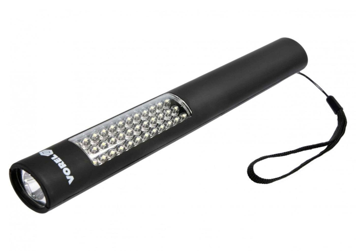 Ліхтарі ручні VOREL Ліхтар ручний 36+1 LED 225*28*22мм. 4*AAA 82735