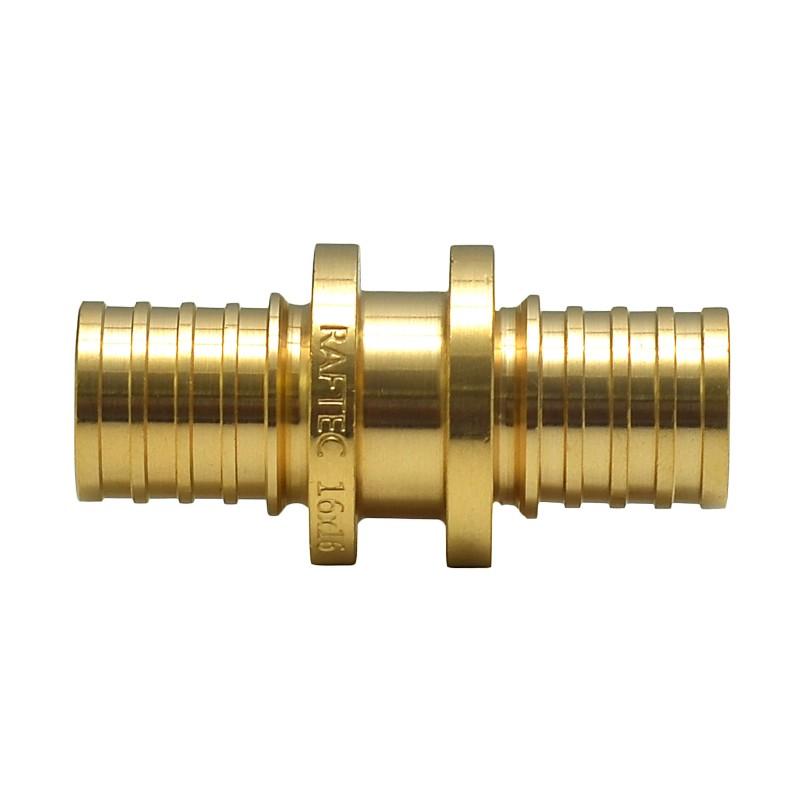 Push-фітінги для Pex труб Raftec Муфта натяжна рівна Ø25*25мм. PM2525