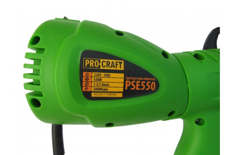 Фарбопульти електричні PROCRAFT Фарбопульт електрич. 550W PSE550