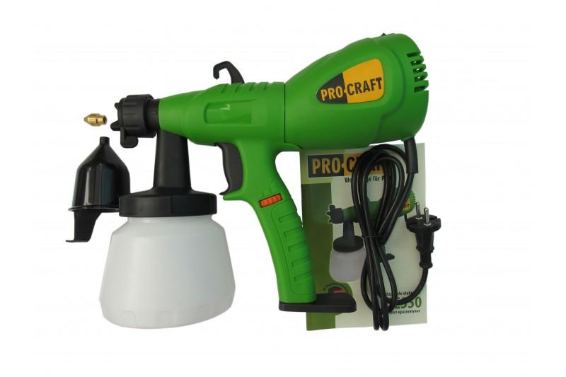Фарбопульти електричні PROCRAFT Фарбопульт електрич. 550W PSE550