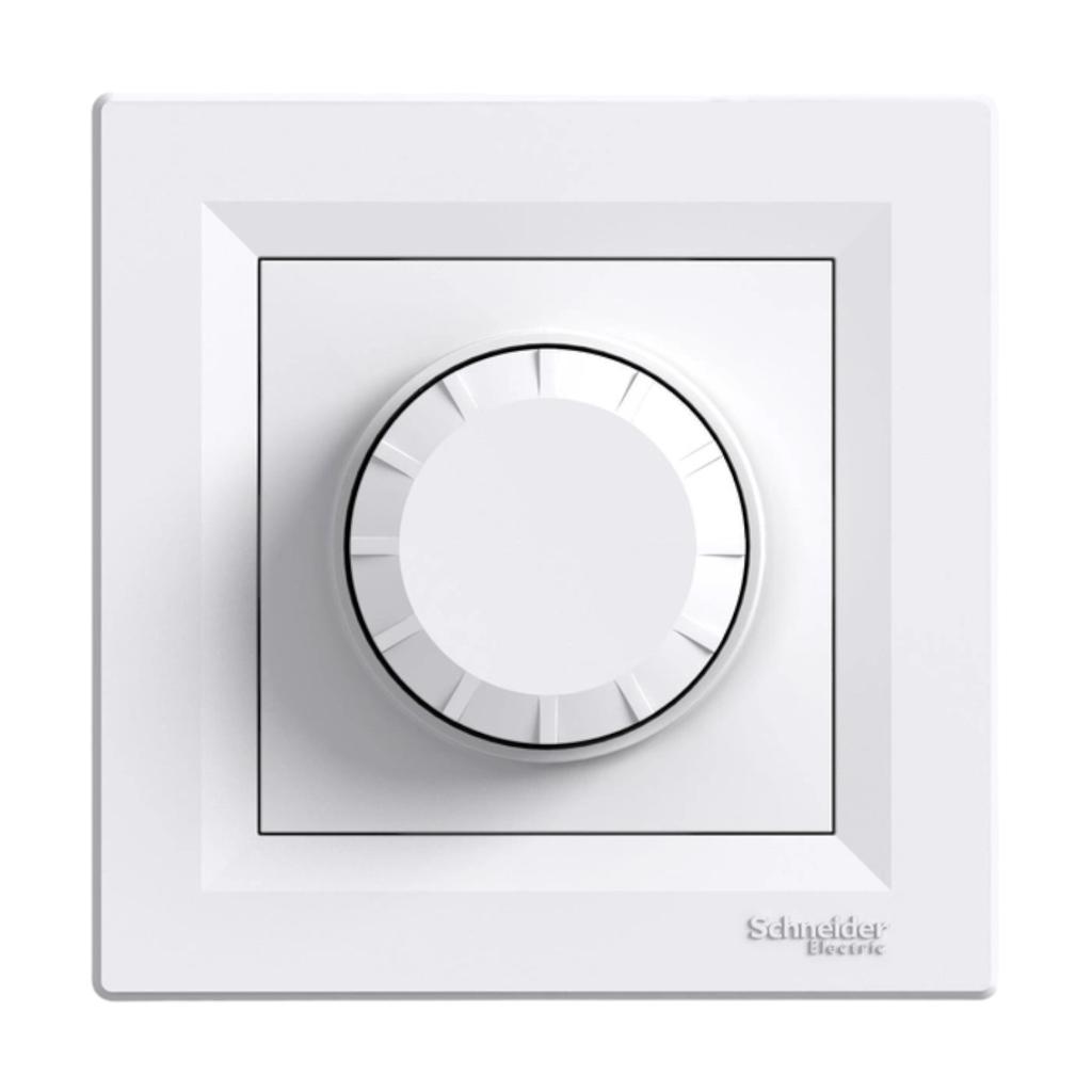 ASFORA (белая) Schneider ASFORA Выключатель внутренний димерный 600W (белый) EPH6400121