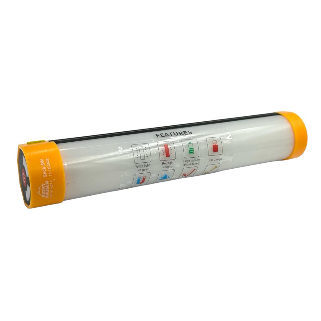 Фонари аварийные RightHausen STICK Фонарь аварийный 5W 170Lm 37*195мм. 1800mA, IP55 HN-314072