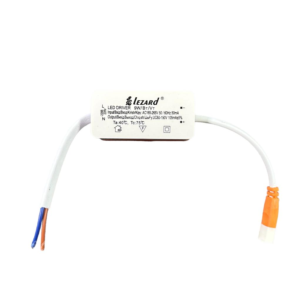 LED-Светильники (встраеваемые) Lezard LED-Світильник (коло) Ø9W 6400K 1710Lm Ø100*21мм. 100-CEL-6409