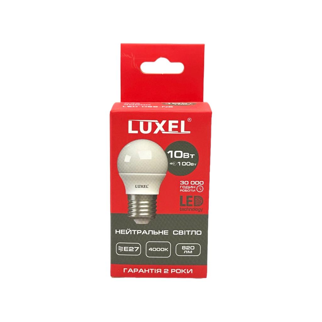 LED-Лампы LUXEL LED-Лампа ECO шар 10W E27 4000K 058-NE