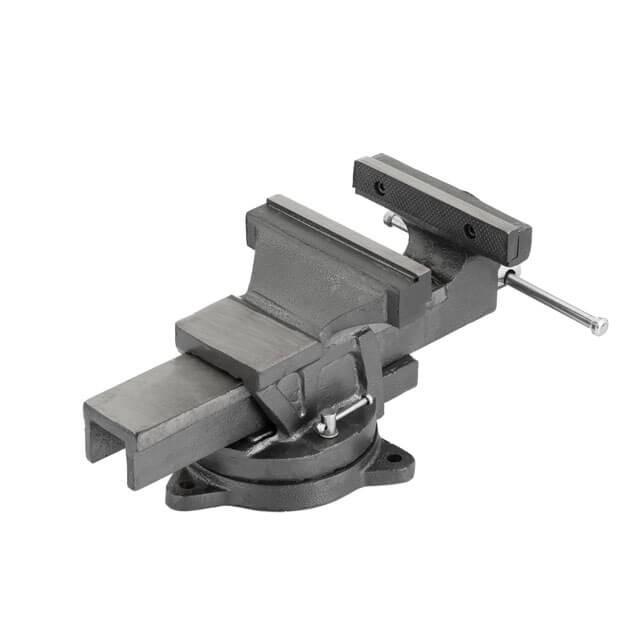 Тиски слесарные INTERTOOL Тиски слесарные поворотные 150мм, 9,6кг HT-0083