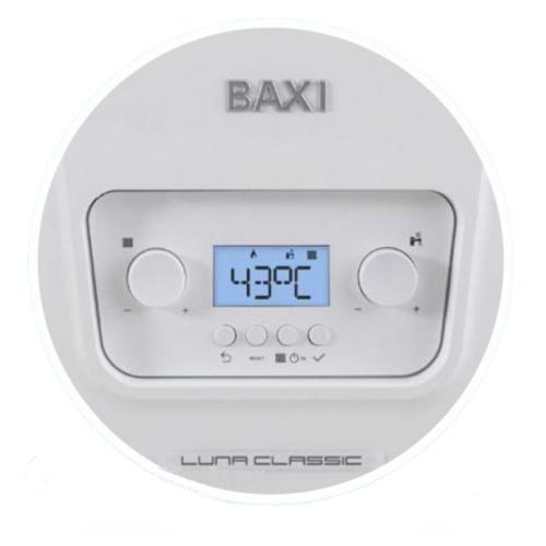 Газові котли BAXI LUNA CLASSIC 24 INT-A Газовий котел двухконтурний конденсаційний 24кВт.