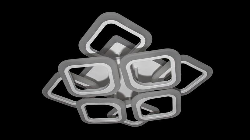 LED-Люстри LED-Люстра (чёрный хром) 5588/4+4S