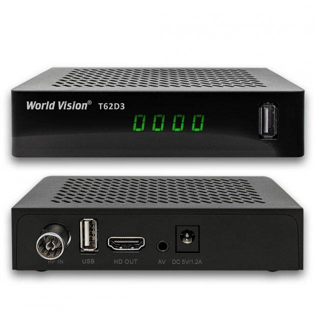 T2 Тюнеры WorldVision T2 Цифровой HD тюнер T62D3