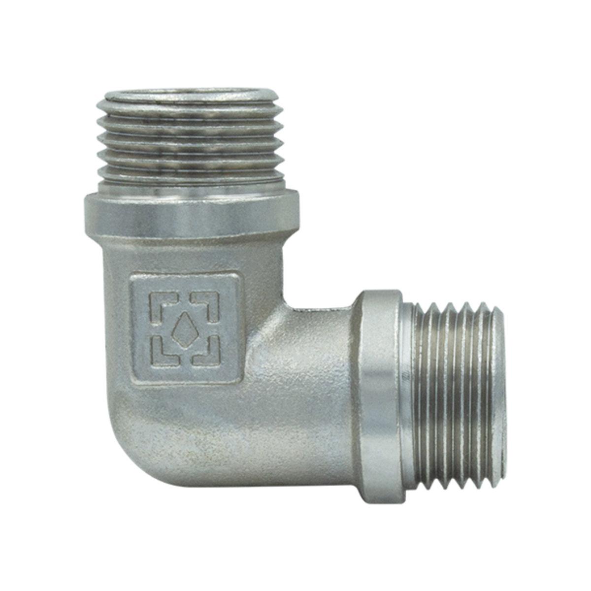 Фитинги резьбовые никелированные Nickel Raftec Угол 15 (1/2) НН никель UN01