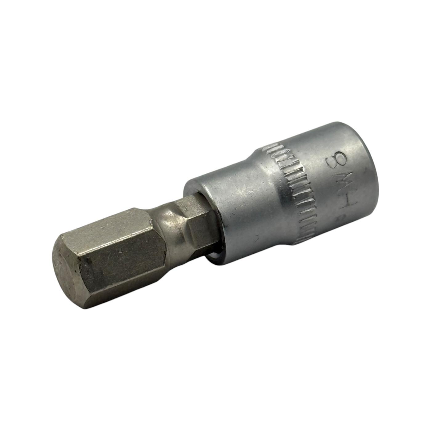 Головки YATO Головка торцева Cr-V 1/4 HEX M8 L=37мм. YT-04375