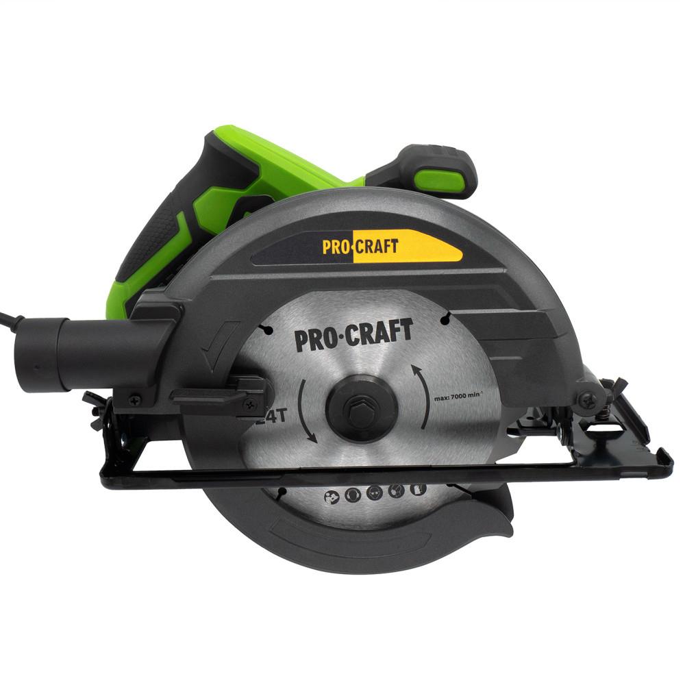 Пилки дискові (електричні) PROCRAFT Пила дискова Ø185мм. 1400Вт. KR1400
