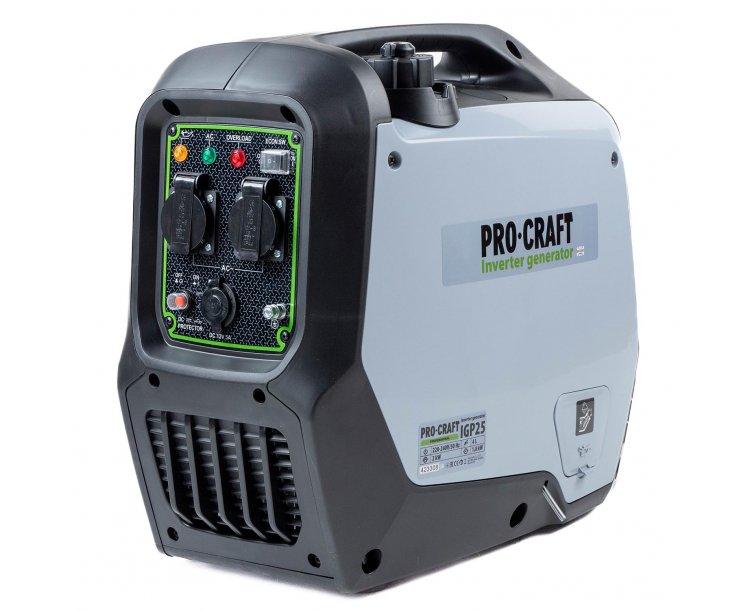 Генератори инверторные PROCRAFT Генератор бензиновый инверторный IGP-25