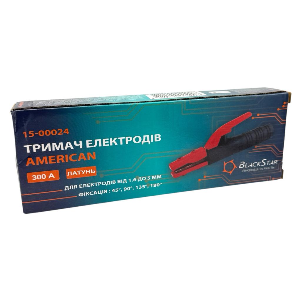 Держатели электродов BlackStar Тримач електродів 300A Ø1,6-5мм. American 15-00024