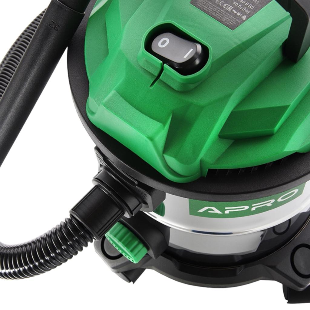 Пилососи промислові (електричні) APRO CL20 Пилосос промисловий 1200W 899441