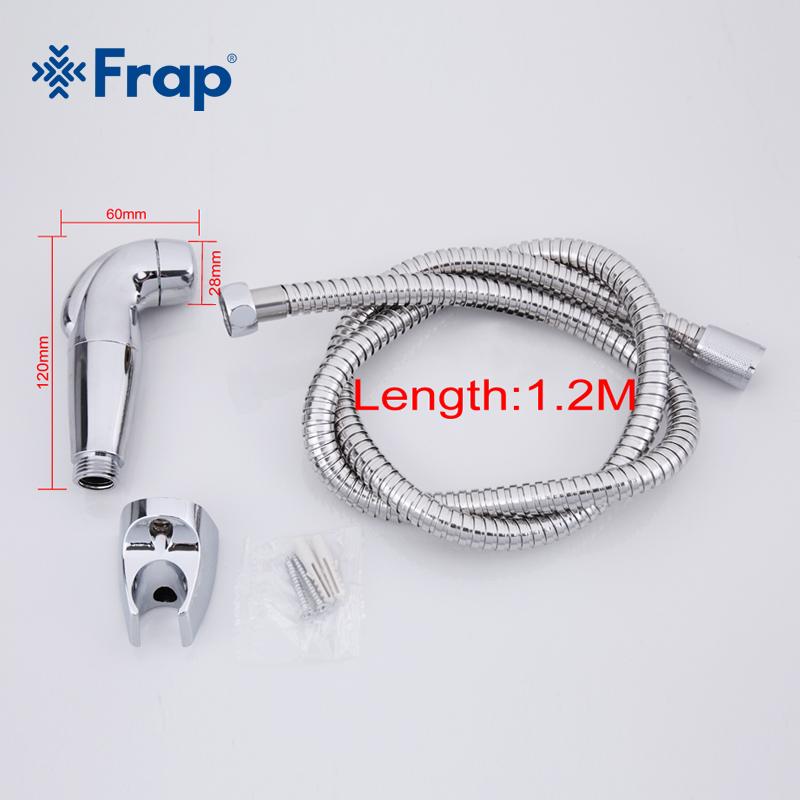 Лейки для душа Frap F27 Гигиенический набор (лейка, шланг, кронштейн)