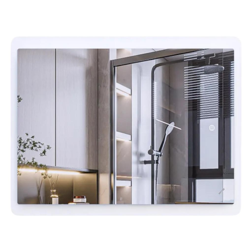  Дзеркала з підсвічуванням MIXXUS Premium OLIVARY MR19-90x70-REVERSE Дзеркало (LED Touch, Anti-fog, димер (3-6,5kK)) (MP6630)