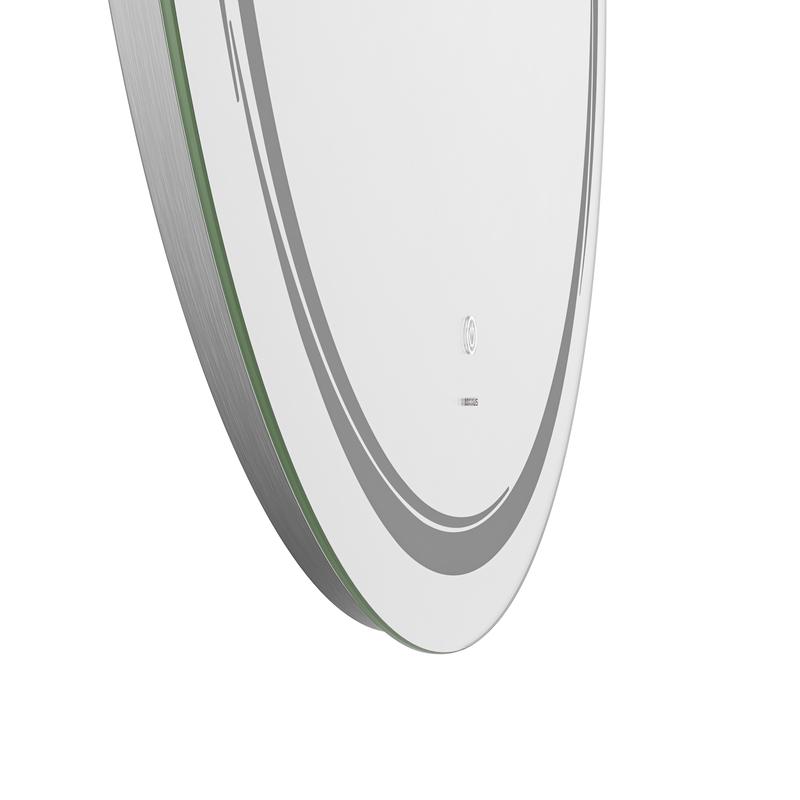 Зеркала с подсветкой MIXXUS Premium WAVE MC04-90 Дзеркало (LED Touch, Anti-fog, димер (3-6,5kK)) (MP6637)
