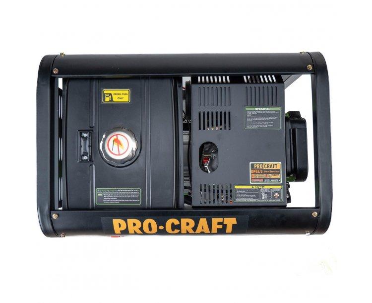 Генератори дизельні PROCRAFT Генератор дизельний (ТРИФАЗНИЙ) DP65/3 UNIVERSAL