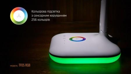 Настольные LED-лампы VIDEX Настольная LED-лампа 7W 3000-5500 З00Lm VL-TF05W