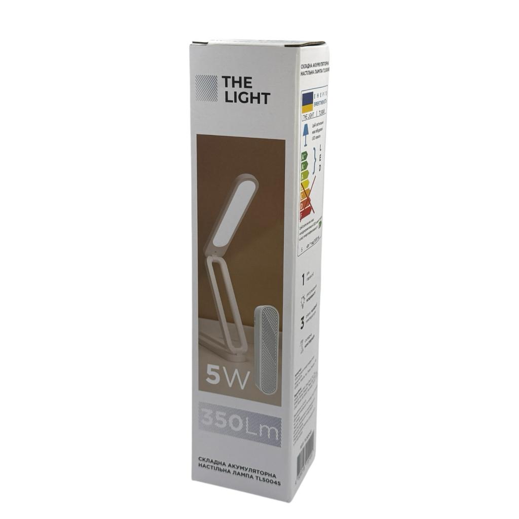 Настольные LED-лампы The Light Настольная LED-лампа аккумулятор. 5W 2800-6500K 350Lm 1200 мАч. DC 5V (БЕЛАЯ) TL50045