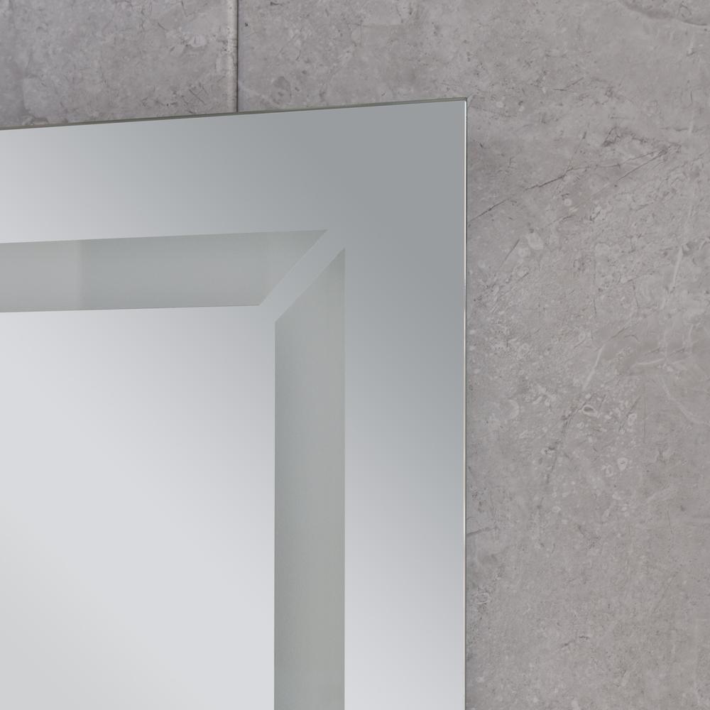 Зеркала с подсветкой MIXXUS Light MR01-70x50 Дзеркало (LED Touch, Anti-fog, димер, регулюванням яскравості, годинник) (MI6000)
