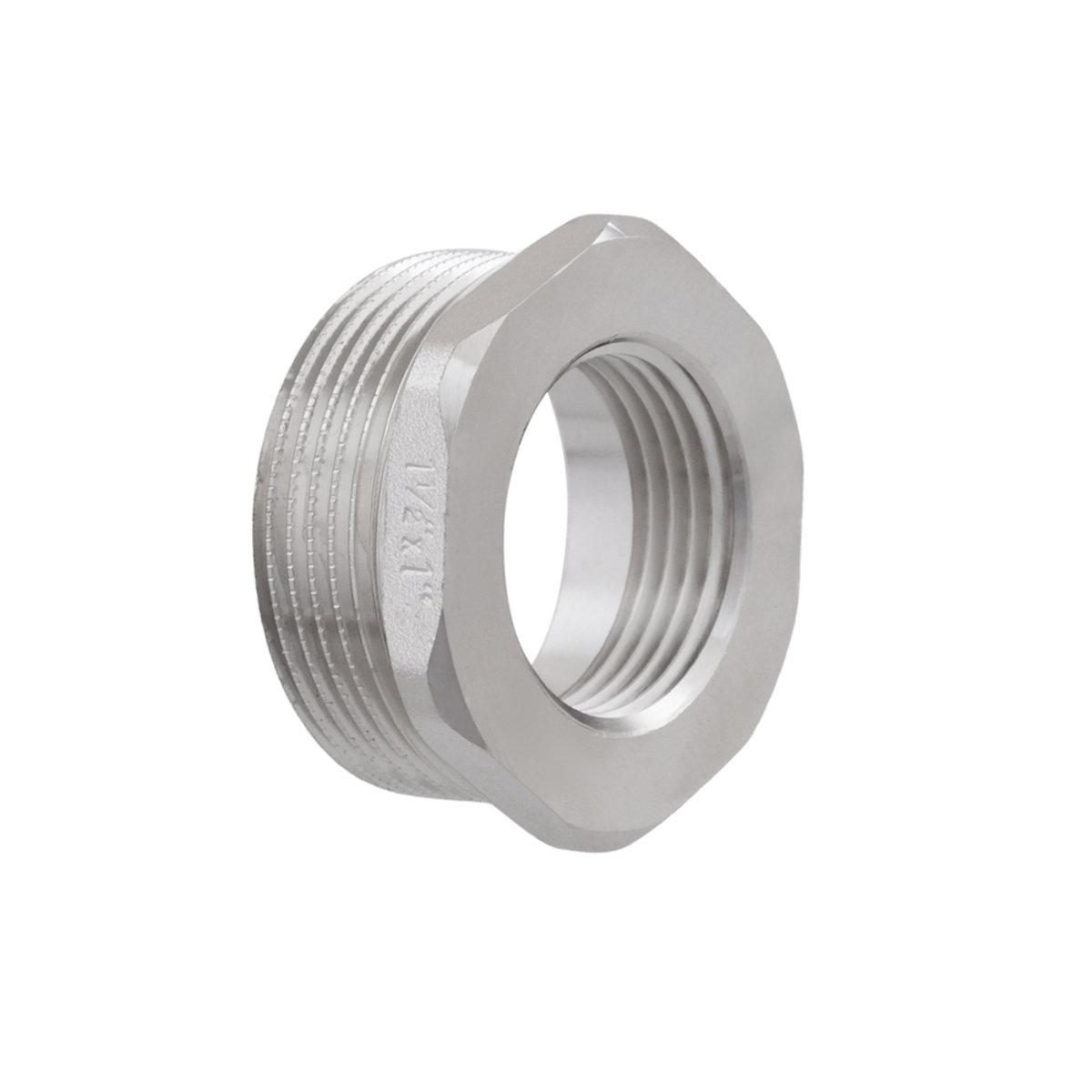 Фітінги різьбові нікельовані Nickel Raftec Футорка 40з*25в (1 1/2З-1В) нікель F0503