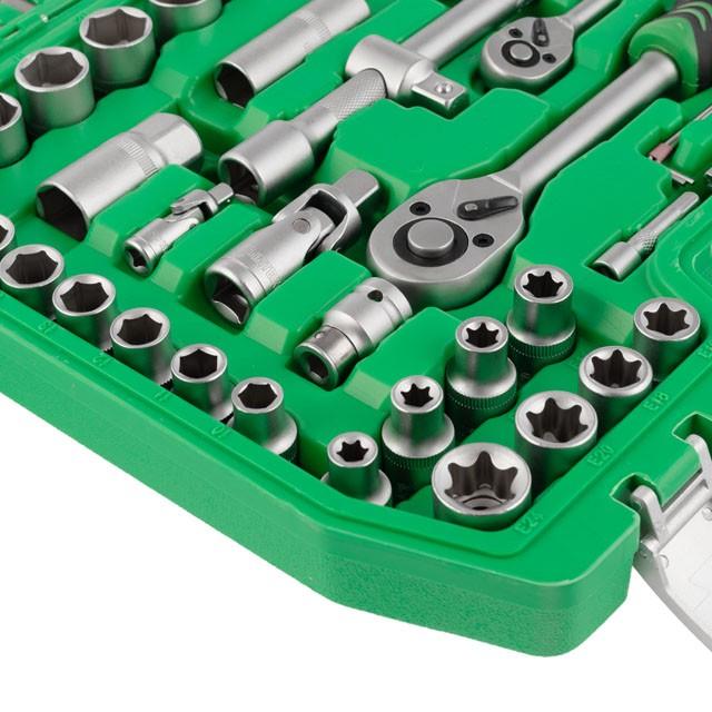 Наборы инструментов INTERTOOL Набор инструментов 1/4  1/2   (108ед.) ET-6108SP