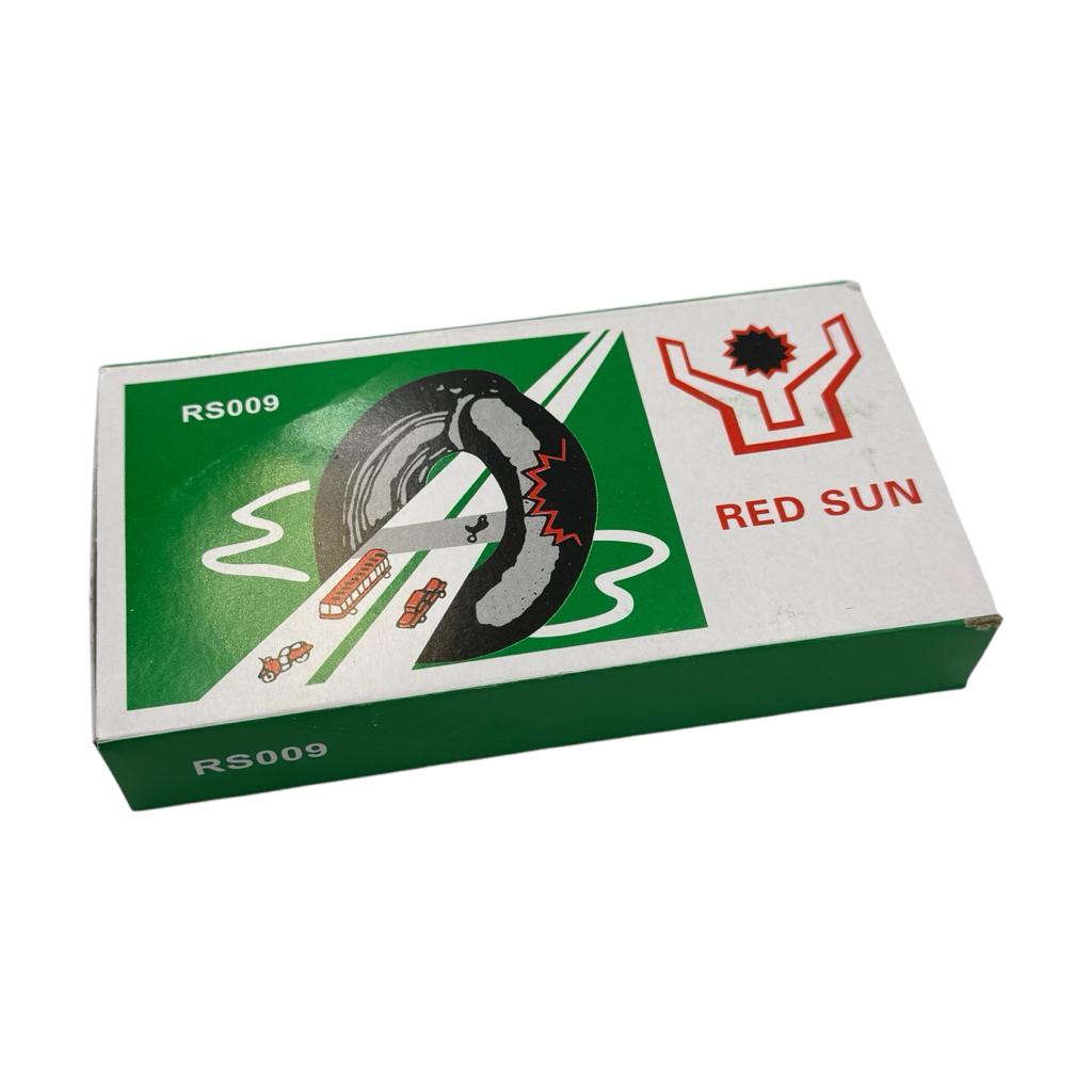 Клей, мастило індустріальне, холодна зварка RED SUN RS009 Латки для камер квадратні з клеєм