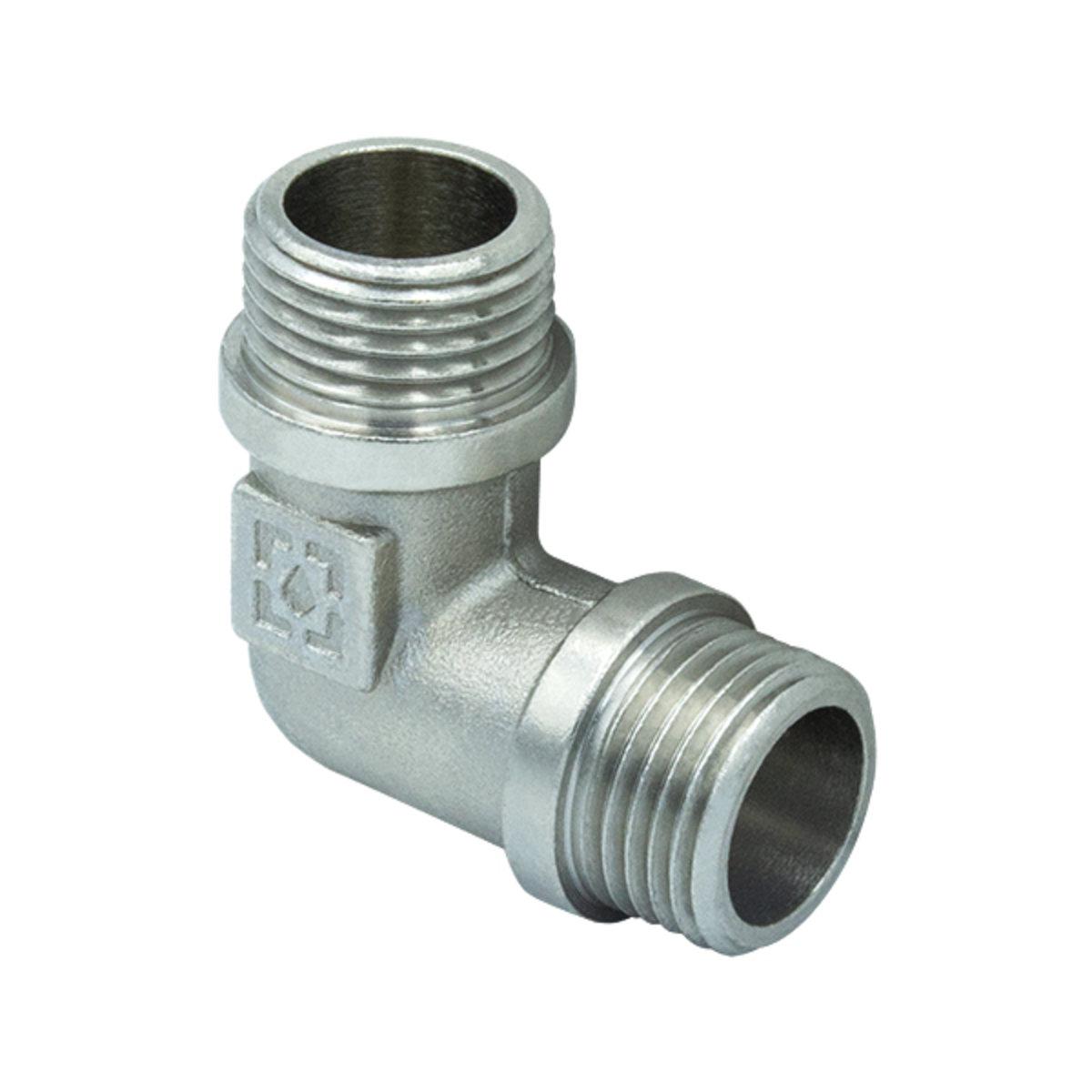 Фитинги резьбовые никелированные Nickel Raftec Угол 15 (1/2) НН никель UN01