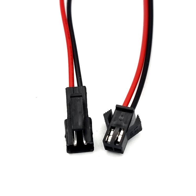 Коннекторы и заглушки Разъем 2pin черный с зажимом (комплект)