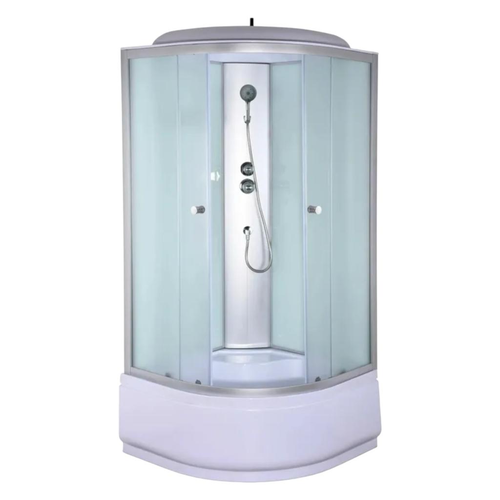 Душові бокси MIXXUS STRONG SB01-90x90x215-FB SATIN Душовий бокс 90*90мм. (високий піддон) (MI6884)