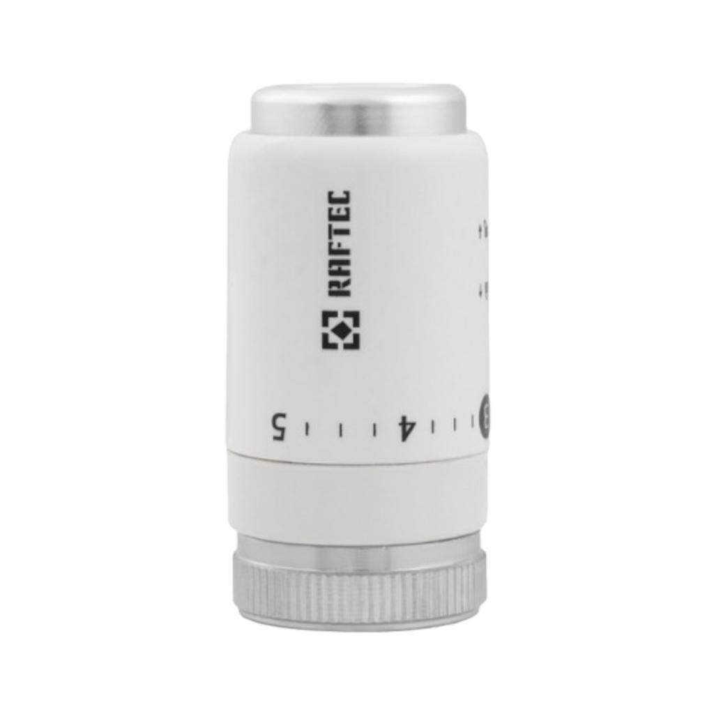 Комплектуючі до радіаторів опалення Raftec Термоголовка White М30х1.5 TW3015