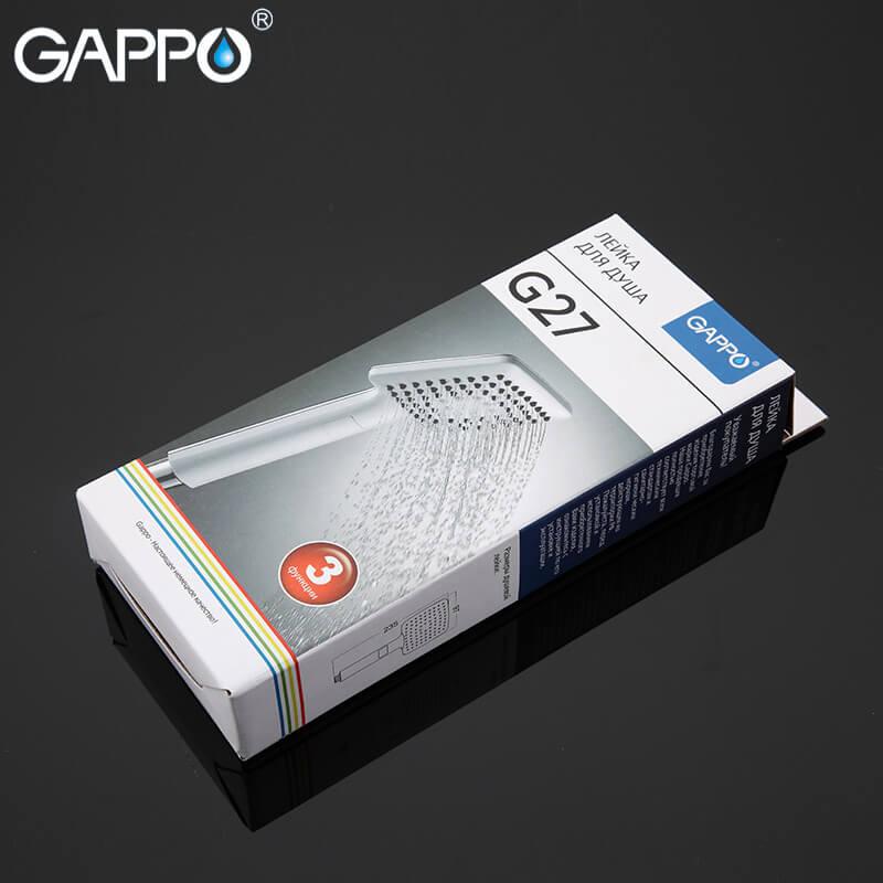 Лейки для душа GAPPO G27 Лейка для душа (белый) (3 функции)