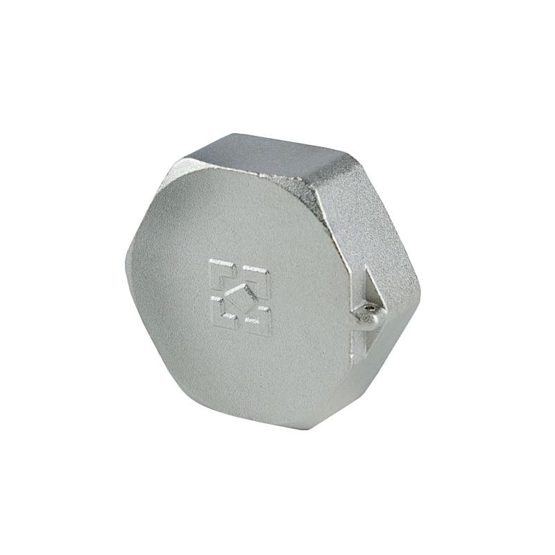 Фитинги резьбовые никелированные Nickel Raftec Заглушка В 15 (1/2) никель ZV01
