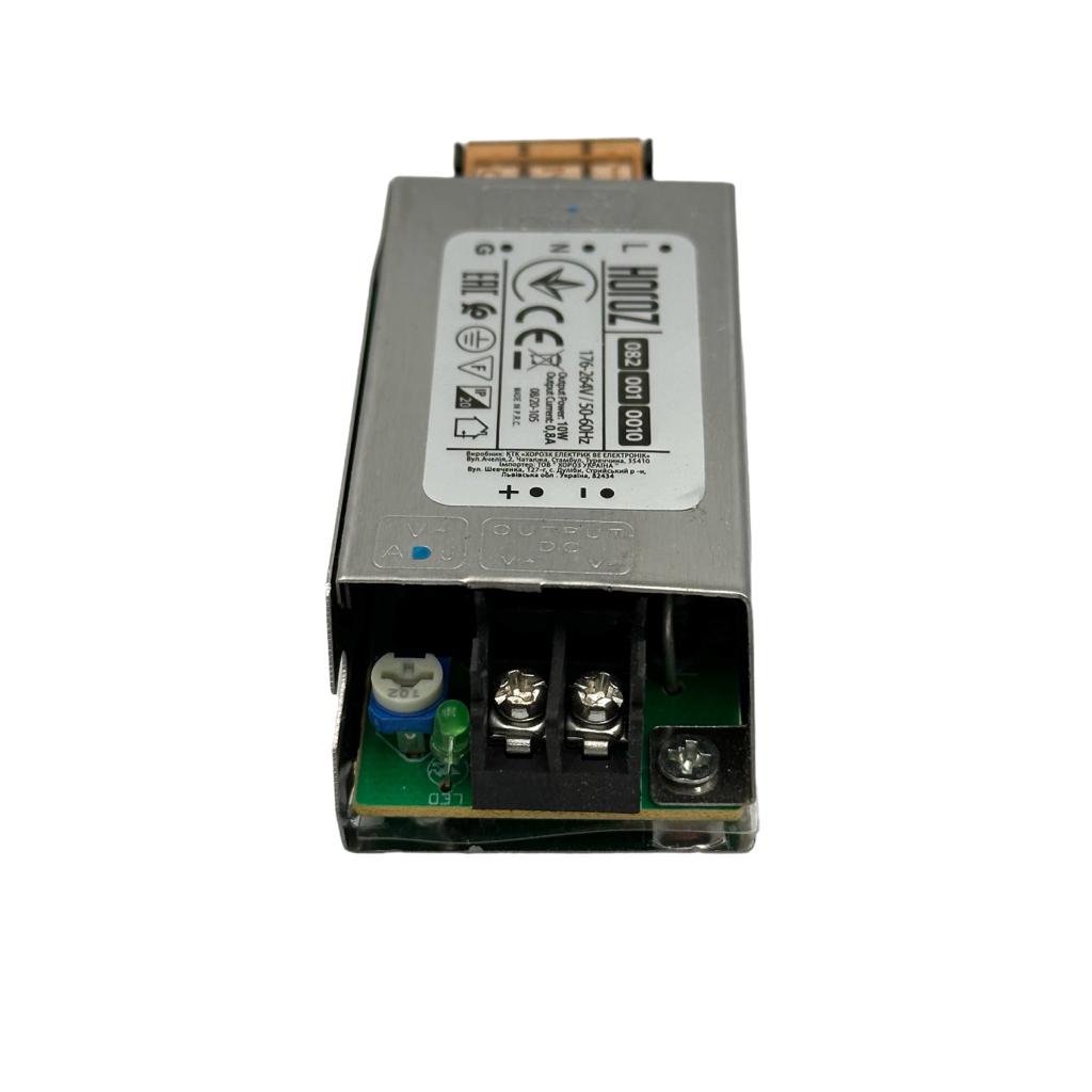 Блоки питания 12V HOROZ Блок питания 10W 12V IP20 VEGA-10