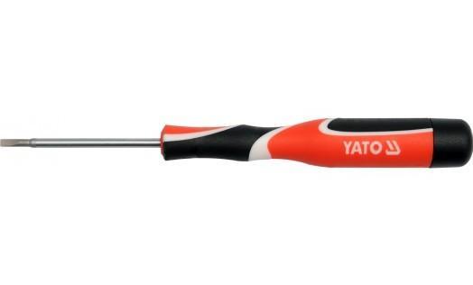 Отвёртки YATO Отвёртка шлиц 1,6мм.,L=50мм. YT-25803