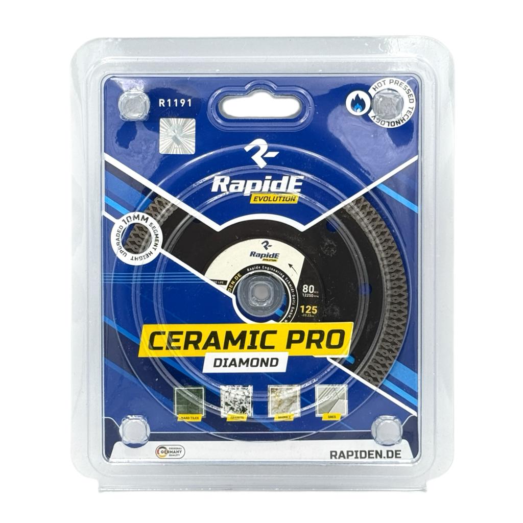 Диски алмазные PIDE CERAMIC PRO Диск алмазный 125*22,2мм. R1191 RAHФ-00002838