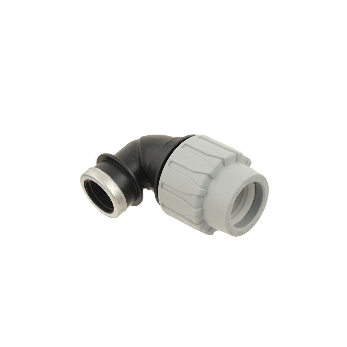 ПНД Фитінг SantehPlast COS ПНД Кут РВ Ø20*3/4