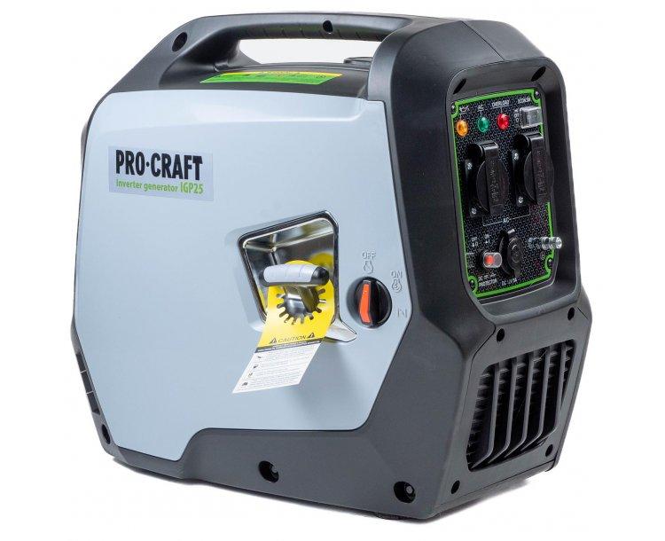 Генератори инверторные PROCRAFT Генератор бензиновый инверторный IGP-25