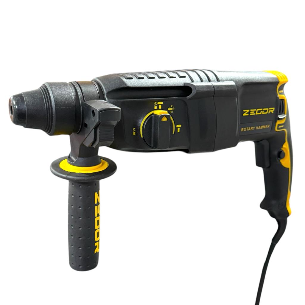 Перфоратори (електричні) ZEGOR Перфоратор прямий 3Дж. 800W SDS PLUS (кейс) HPB-26B
