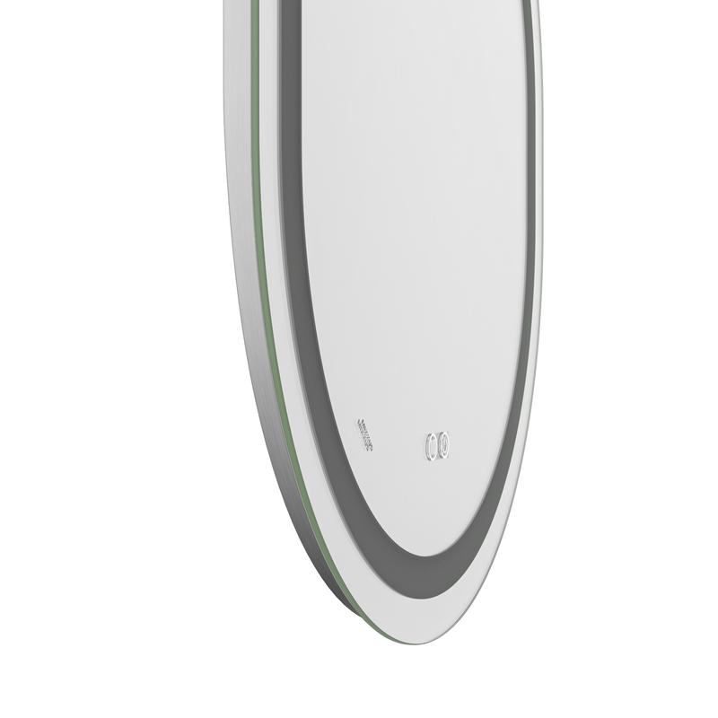  Дзеркала з підсвічуванням MIXXUS Premium ELLIPSE MV05-80x70-REVERSE Дзеркало (LED Touch, Anti-fog, димер (3-6,5kK)) (MP6643)