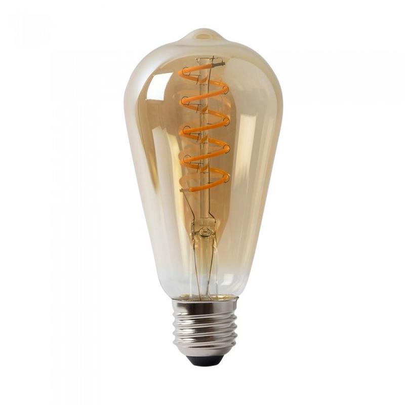 LED-Лампы HOROZ LED-Лампа FILAMENT A60 6W E27 2200K Rustic Vitage S-6