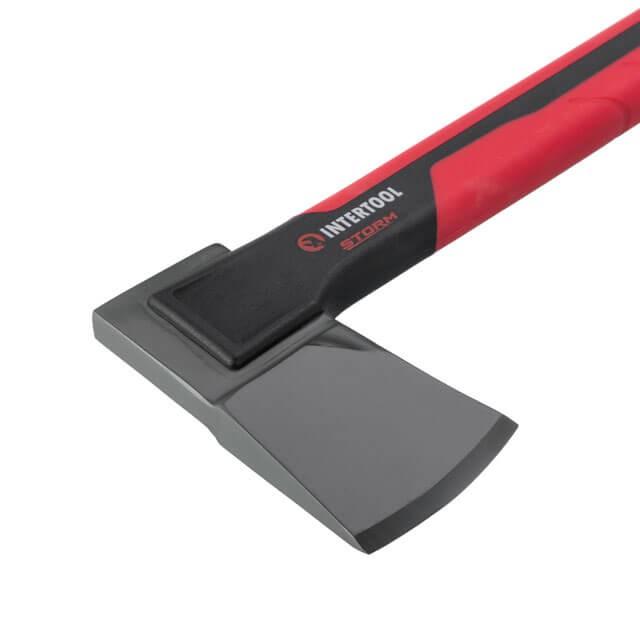 Сокири, колуни INTERTOOL STORM Сокира 630 г, ручка з фібергласу HT-0291
