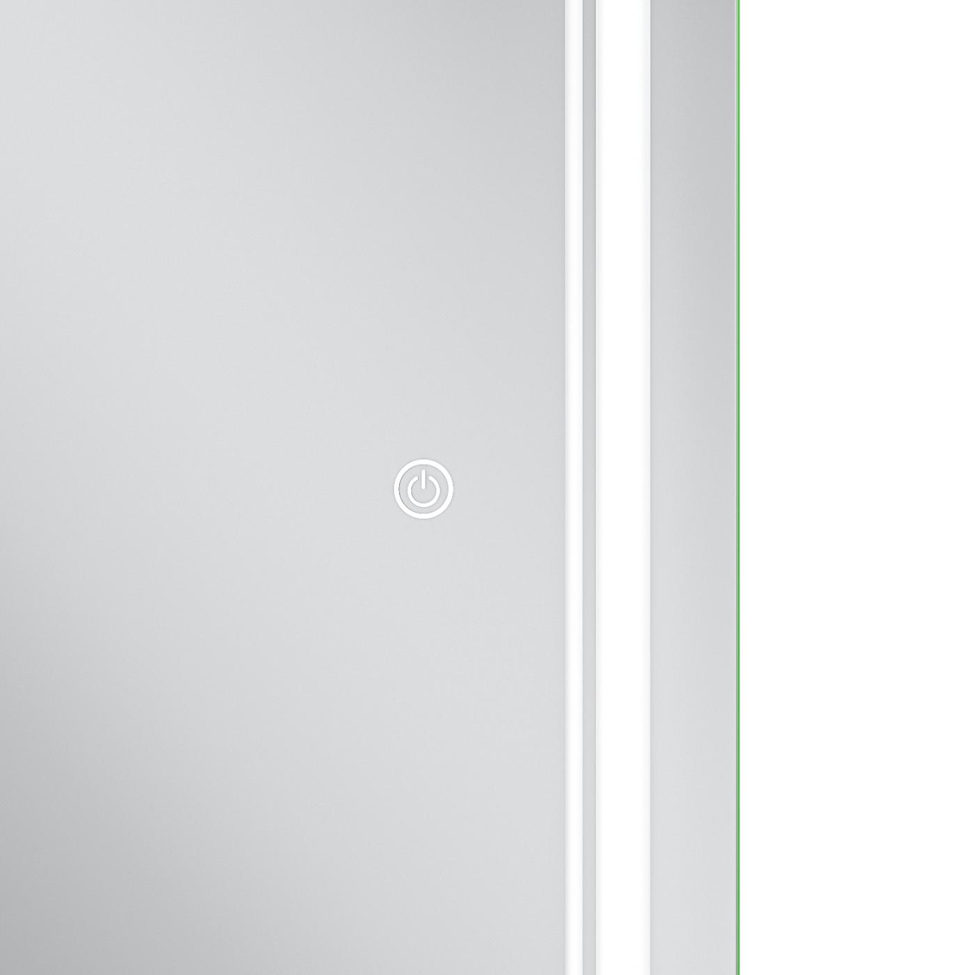  Дзеркала з підсвічуванням MIXXUS Premium QUADRO MR20-80x60-REVERSE Дзеркало (LED Touch, Anti-fog, димер) (MP6619)