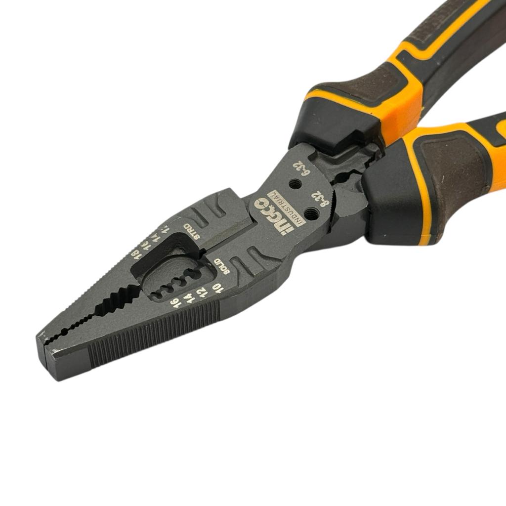 Плоскогубцы INGCO HMFCP28200 Многофункциональные комбинированные плоскогубцы 8 в 1 Profi 200мм.