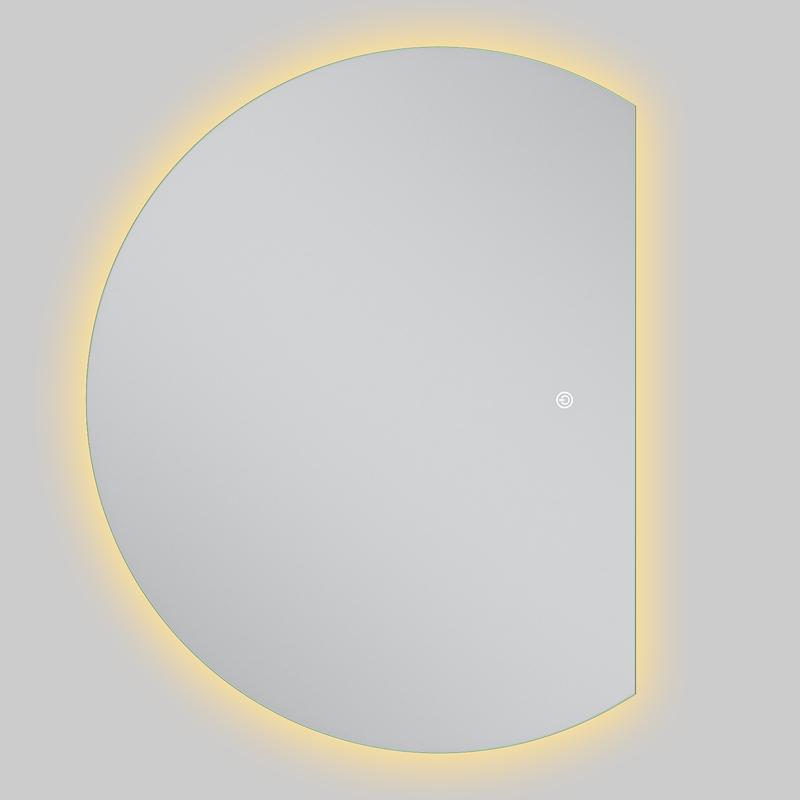  Дзеркала з підсвічуванням MIXXUS Premium TOPPER MS01-90x70-REVERSE Дзеркало (LED Touch, Anti-fog, димер (3-6,5kK)) (MP6632)