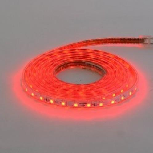 SMD 5050 (220V) HOROZ LED-Стрічка SMD5050 220V 10W IP65 (червона) Volga