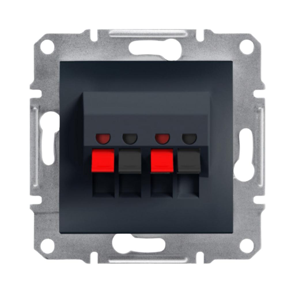 ASFORA (антрацит) Schneider ASFORA Аудіорозетка (антрацит) EPH5700171